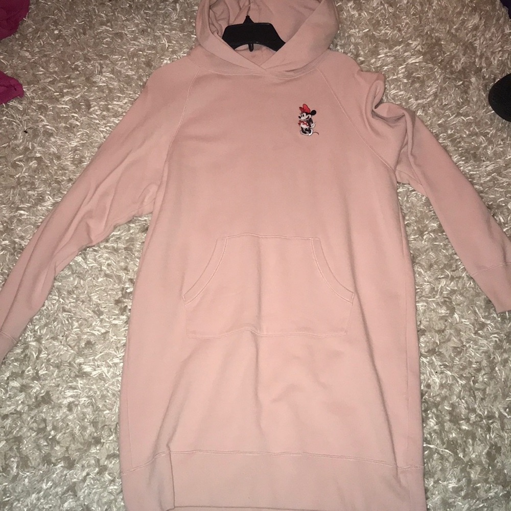 Authentic Disney Hooded Minnie Sweater Dress